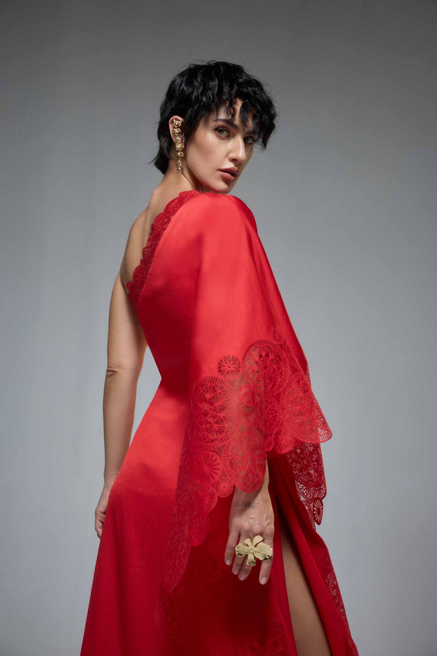 Circular Lattice Dress