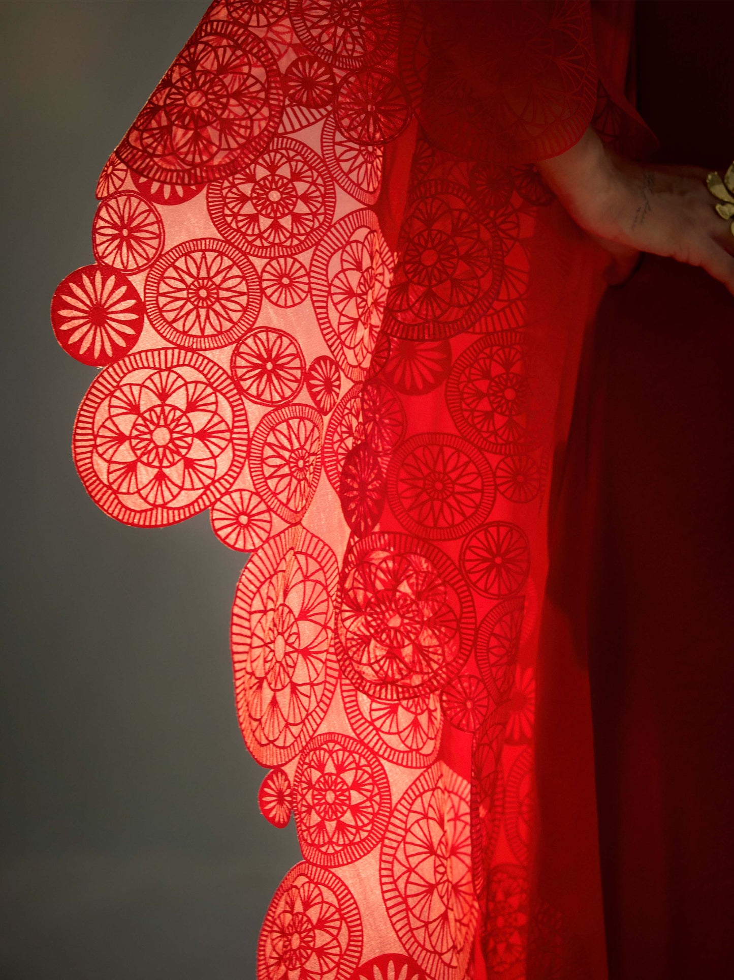 Circular Lattice Dress