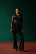 Lace Corset Shirt