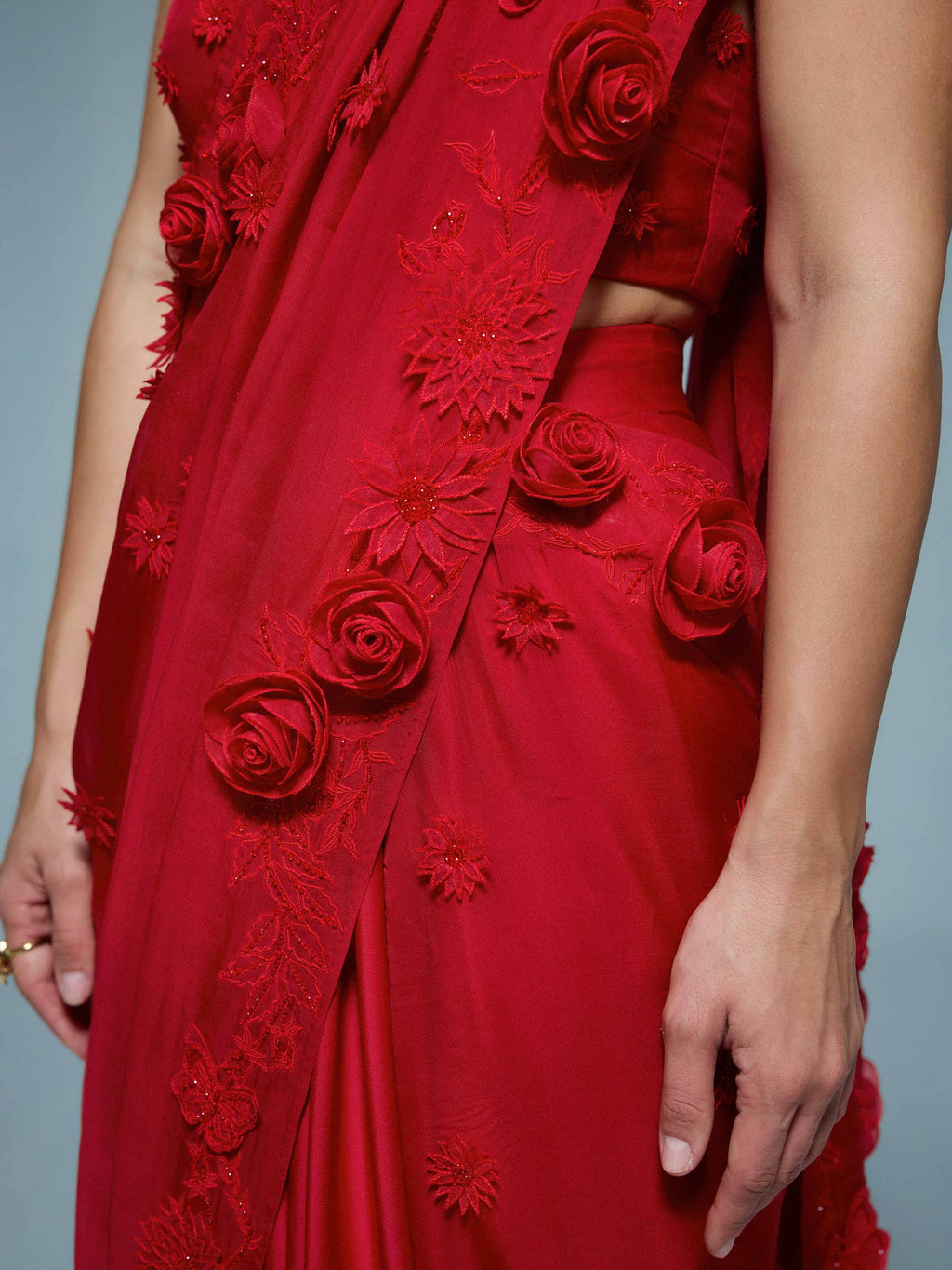 Scarlet Rose Saree