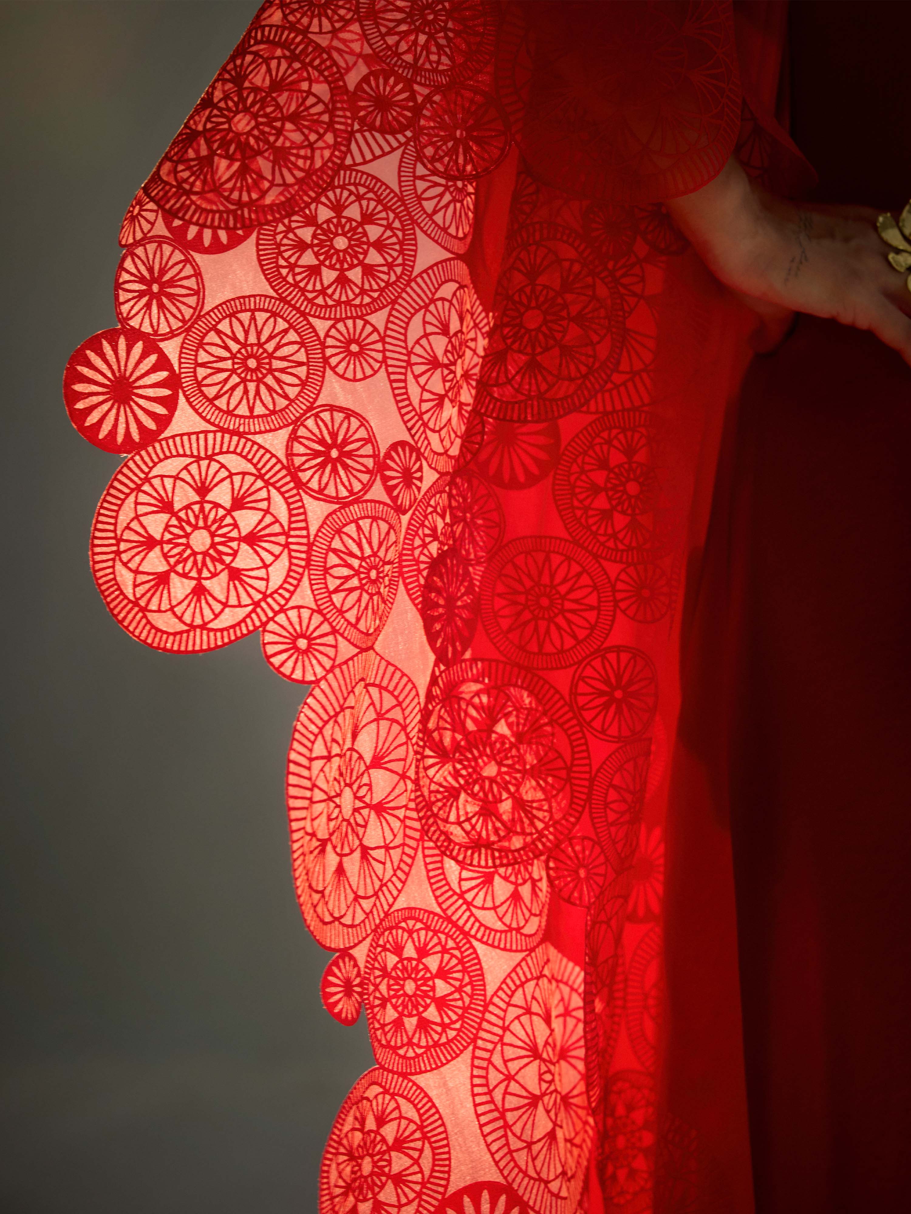 Circular Lattice Dress
