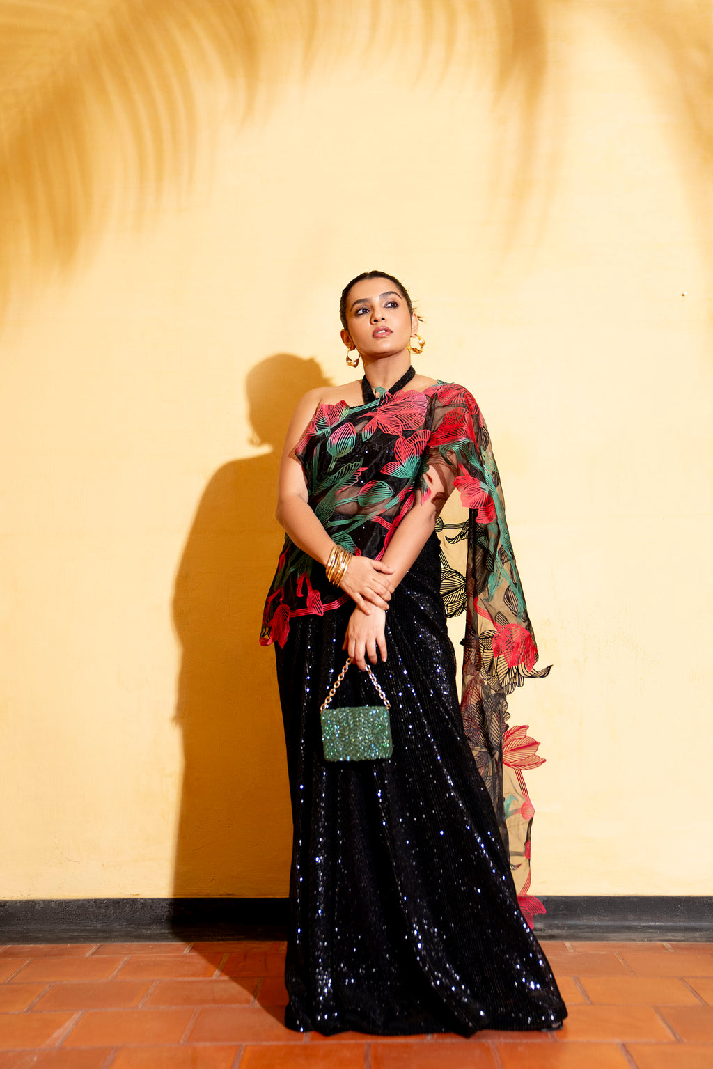 Tulip gauze saree