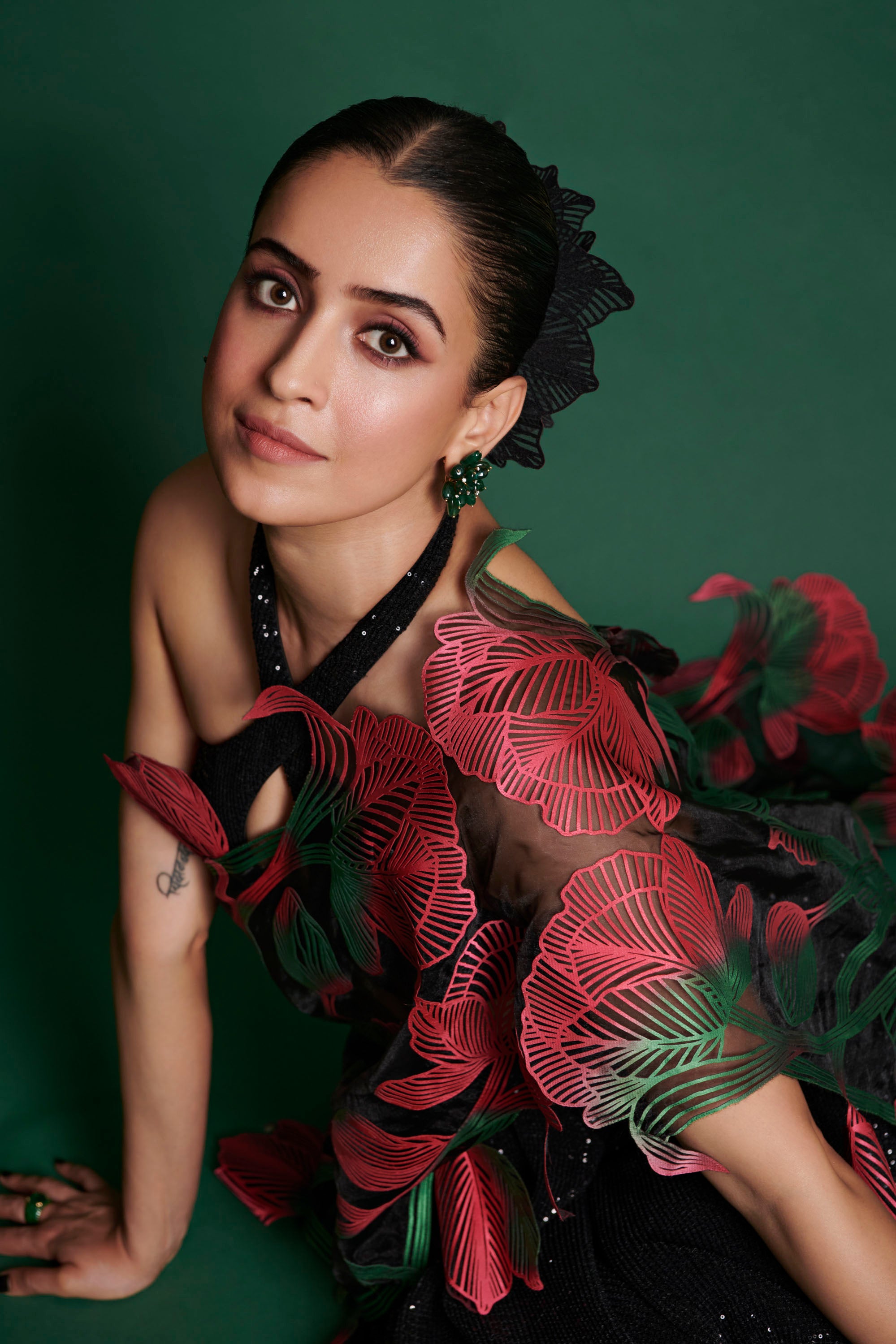 Tulip gauze saree