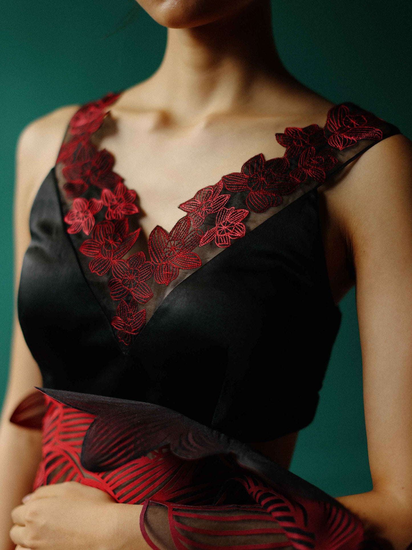 Orchid lace blouse