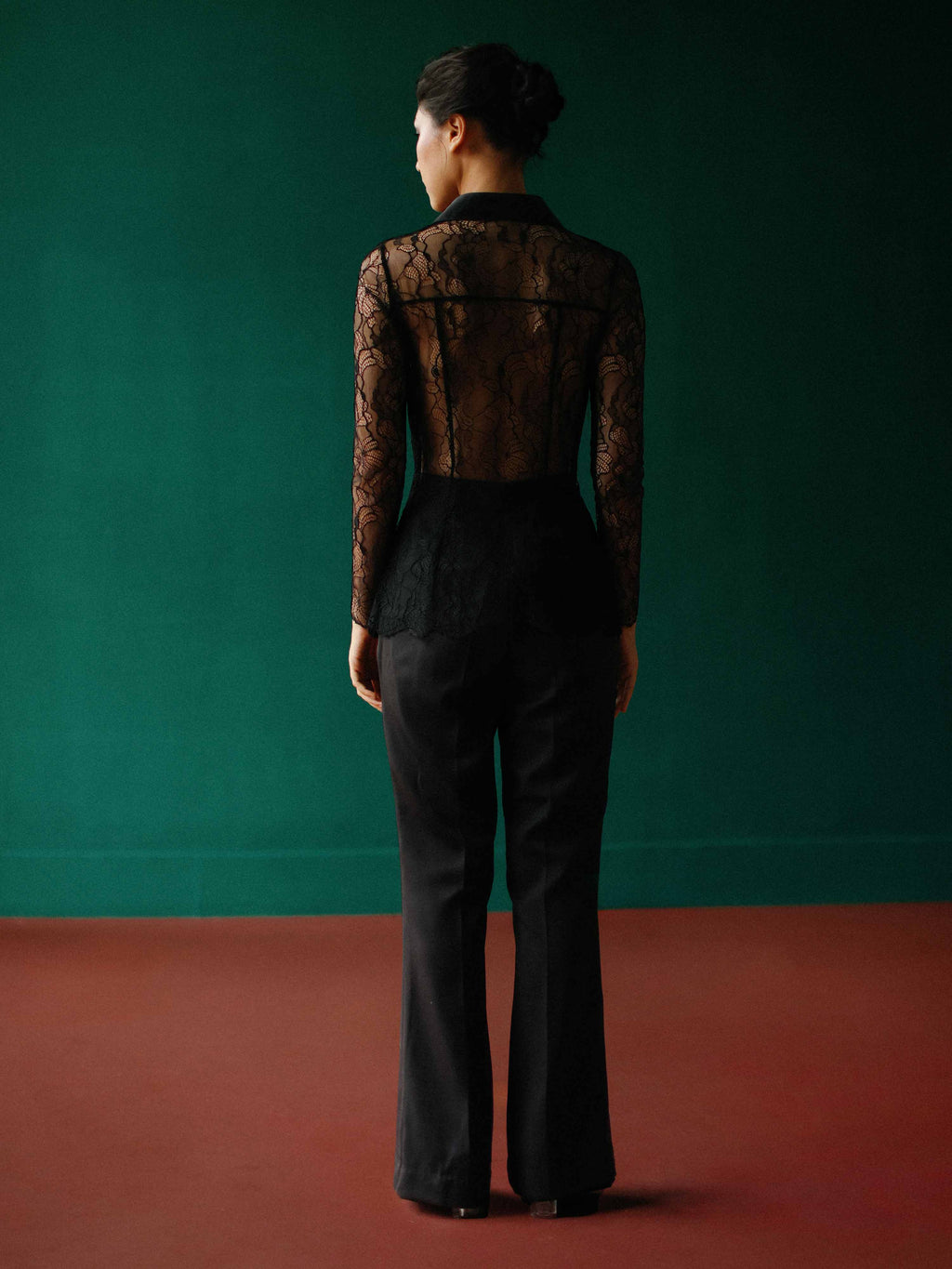 Lace Corset Shirt