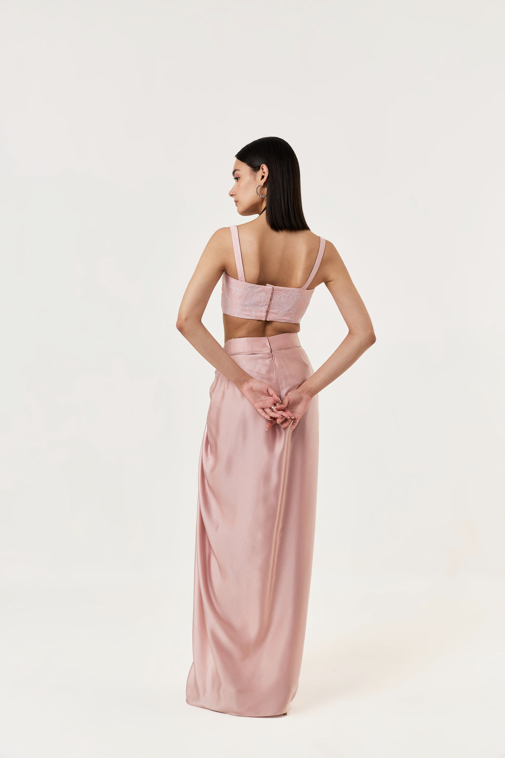 Wild Tulip Cape Set - Blush Pink