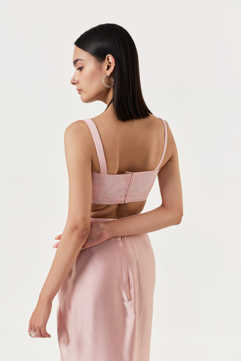 Wild Tulip Cape Set - Blush Pink