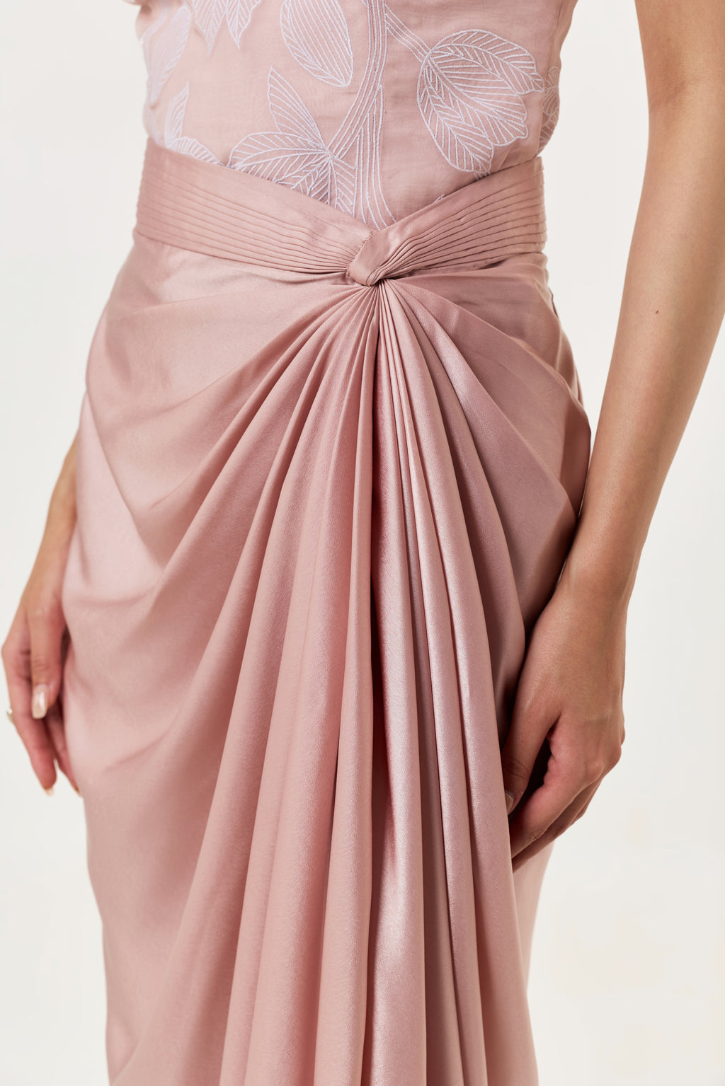 Wild Tulip Top & Skirt Set - Blush pink