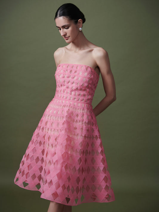 Flared tube dress